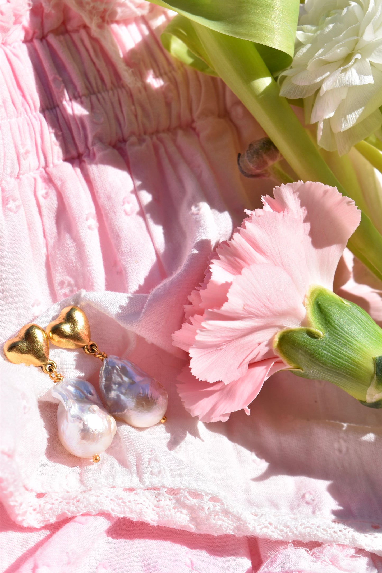 Sweetheart Vintage Statement Earrings