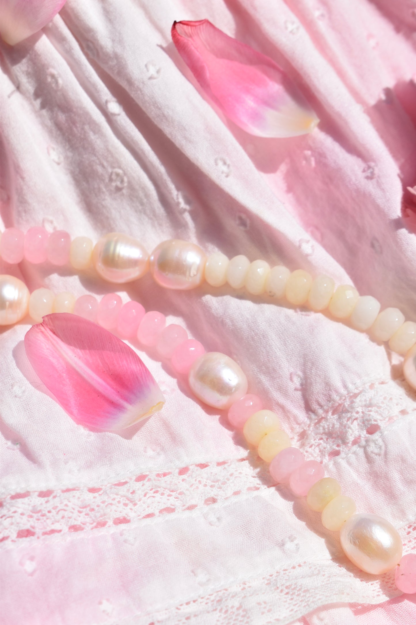 Spring Blossom Beaded Necklace