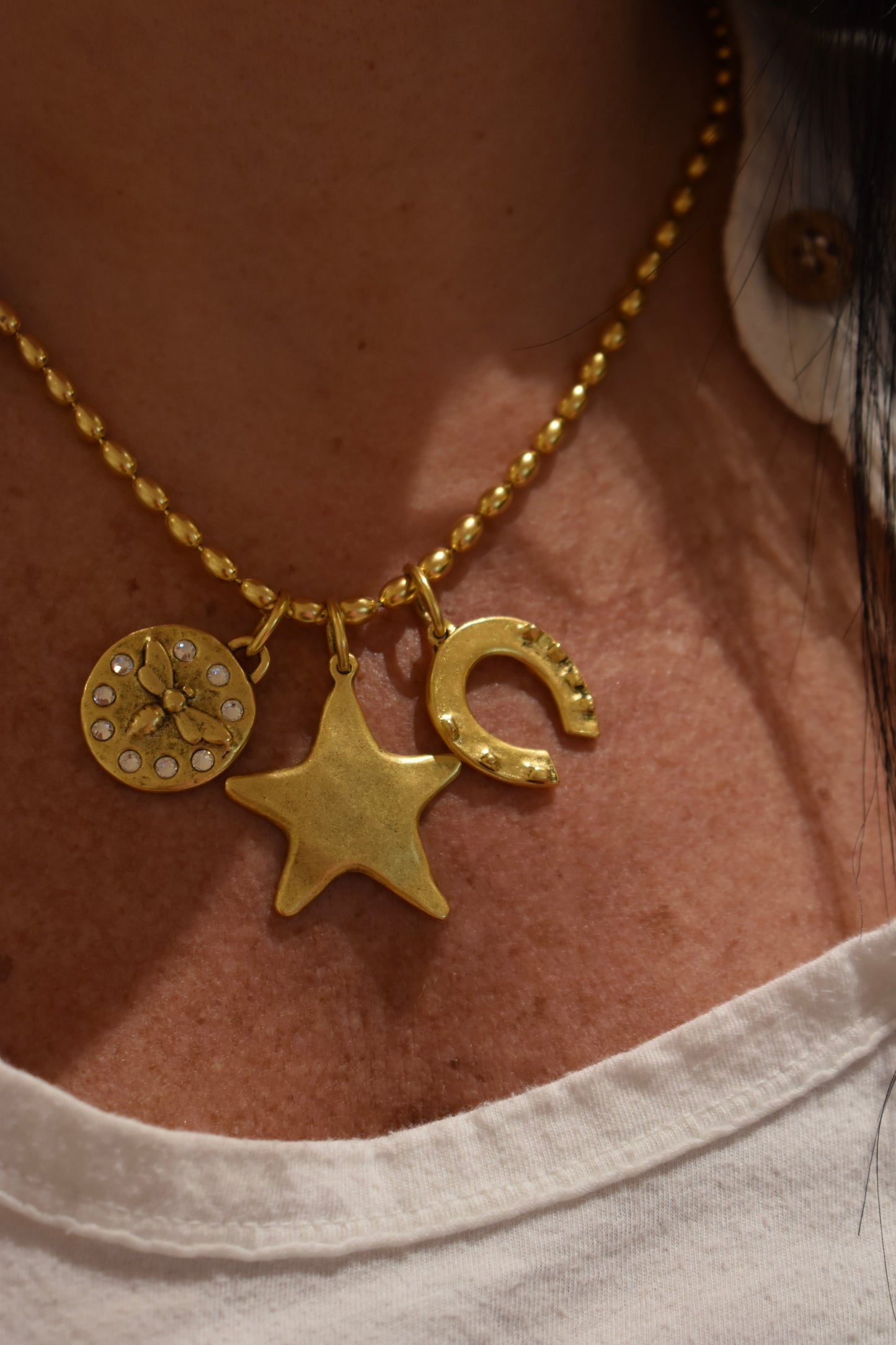 Loré Vintage Charm Necklace