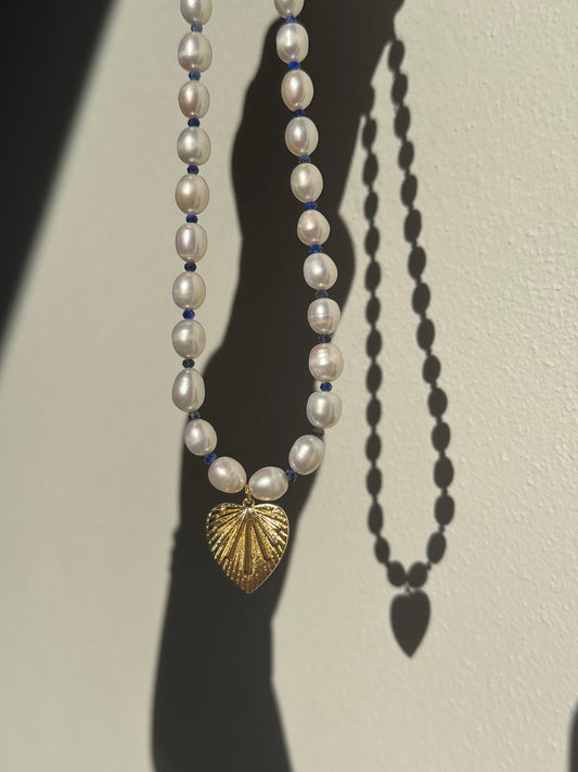 Lapiz love pearl necklace