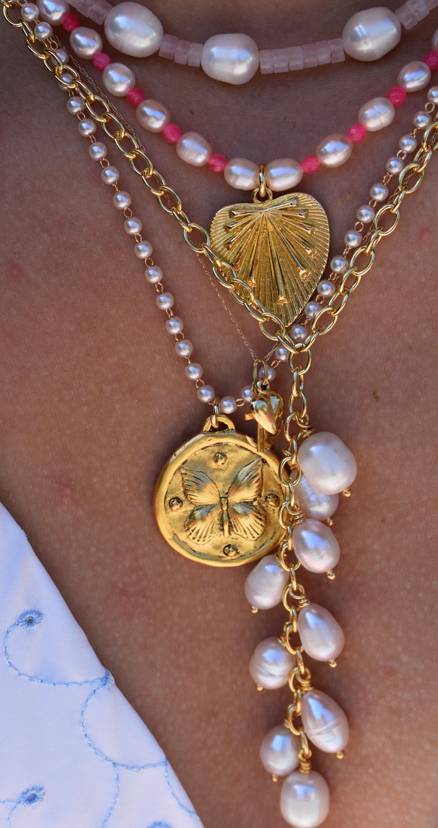 Maeve Pearl Necklace