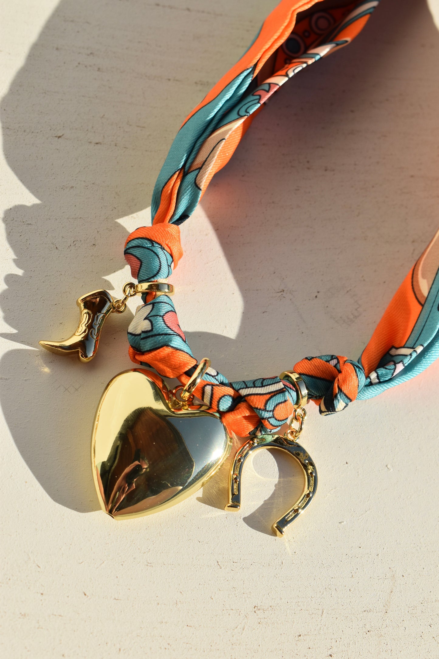 Harvest Twill Fabric Necklace