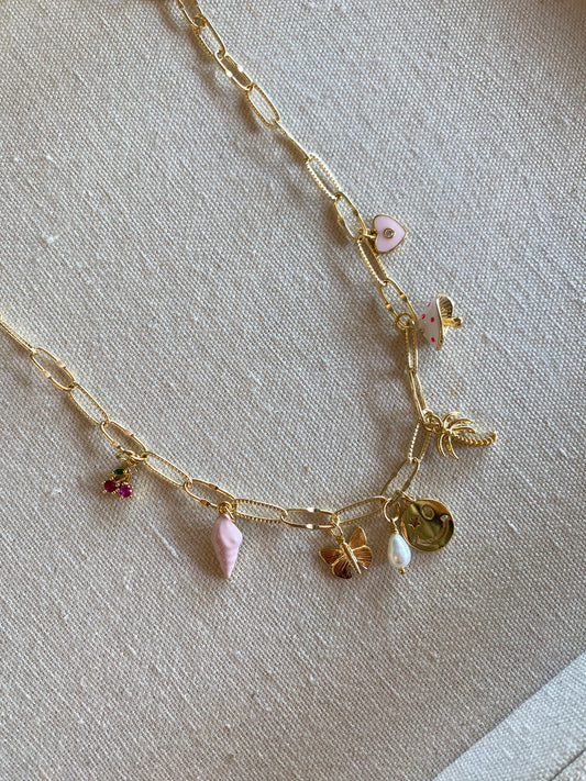 PRE-ORDER Palm Beach Charm Necklace