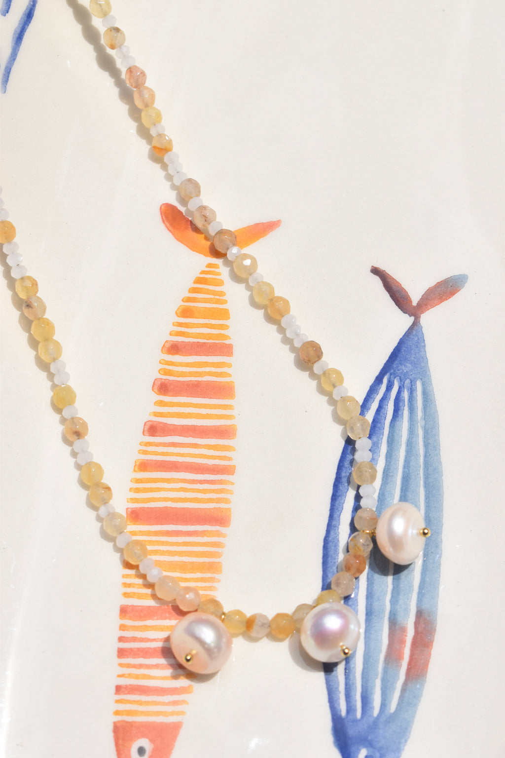 Salty Citrus Necklace
