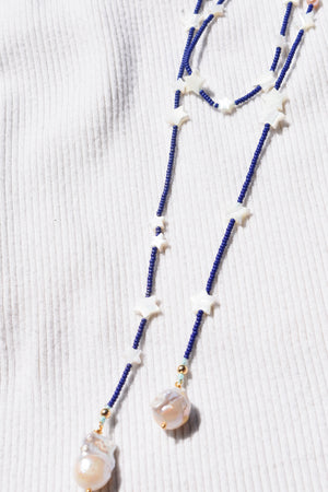 Starry Night Wrap Necklace