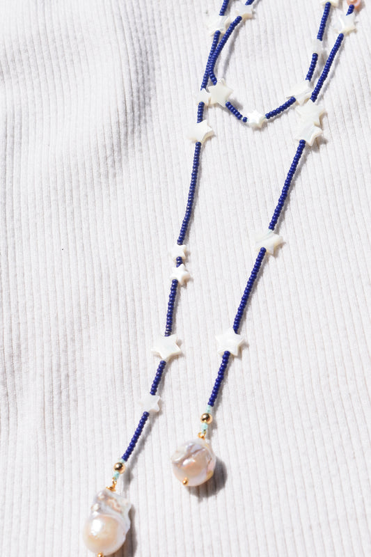 Starry Night Wrap Necklace