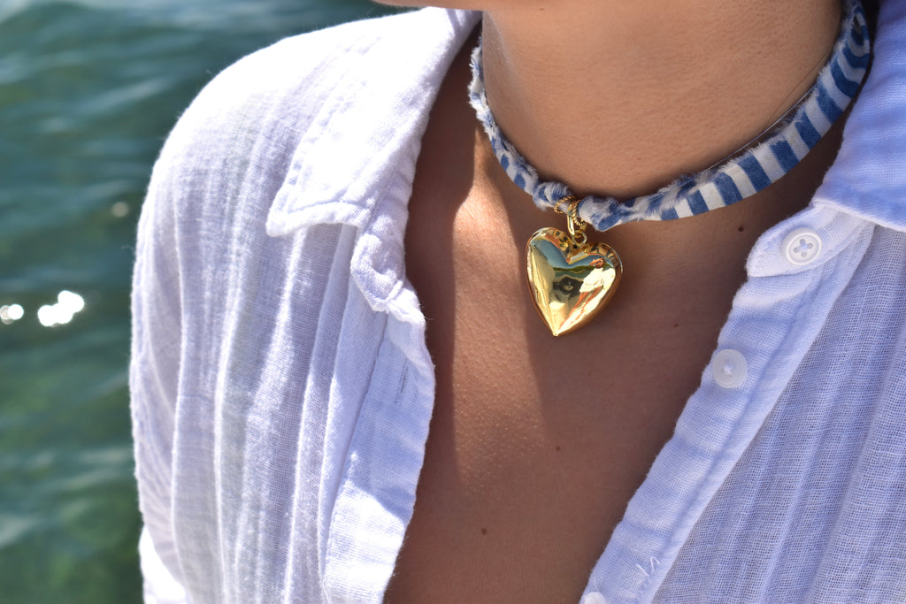 Le Marinero Fabric Necklace