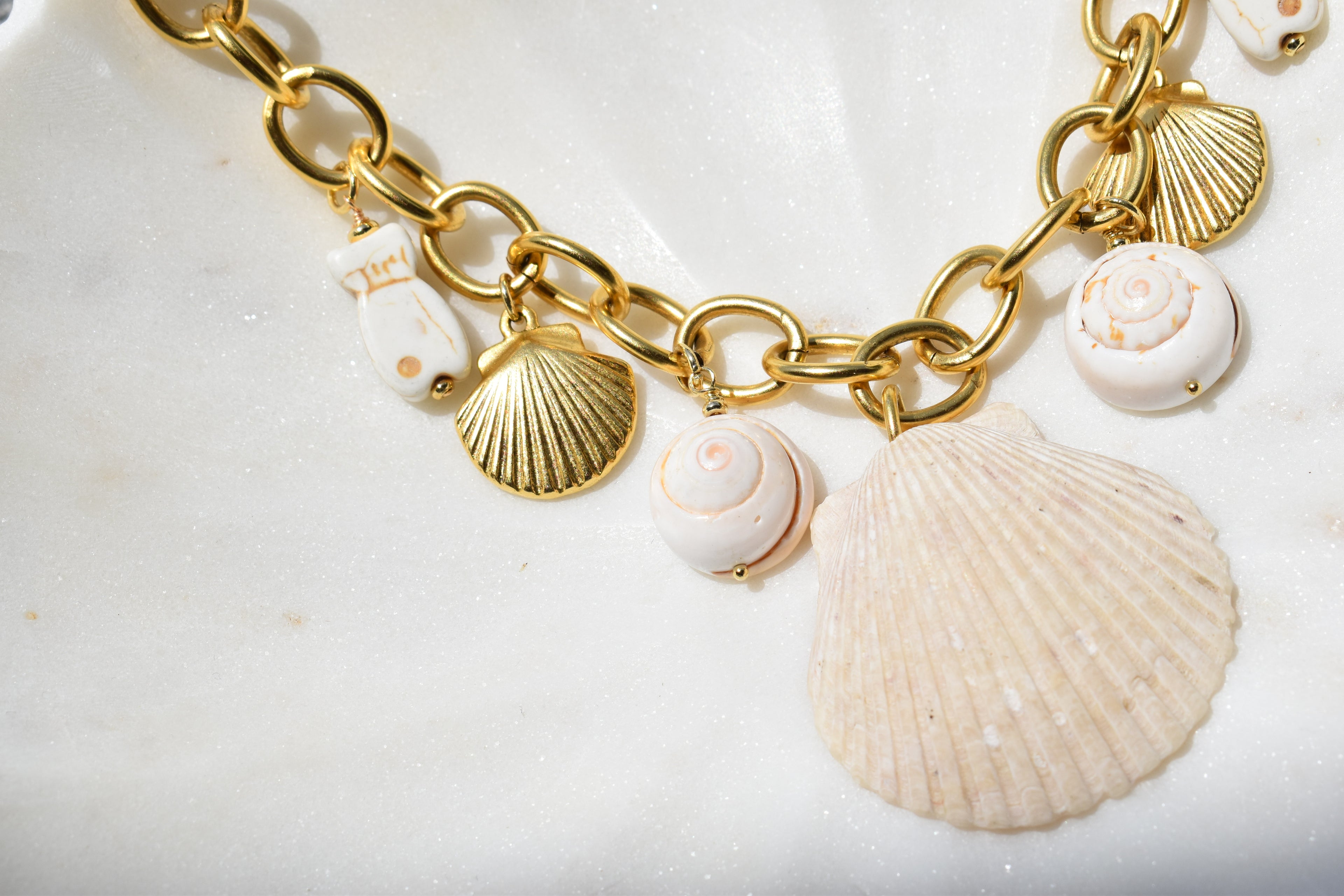 1 of 1 Costal Sands Vintage Charm Necklace