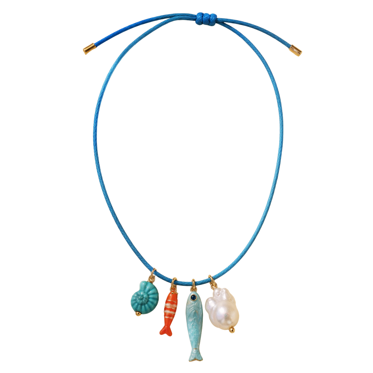 Sardine Charm Necklace