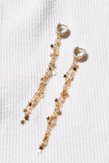 Star Sparkle Dangle Earrings