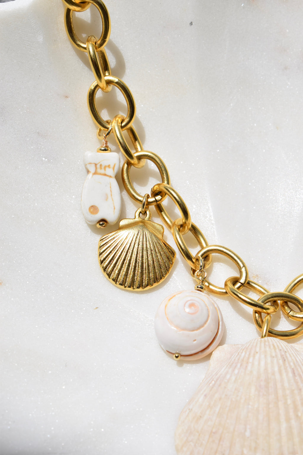 1 of 1 Costal Sands Vintage Charm Necklace