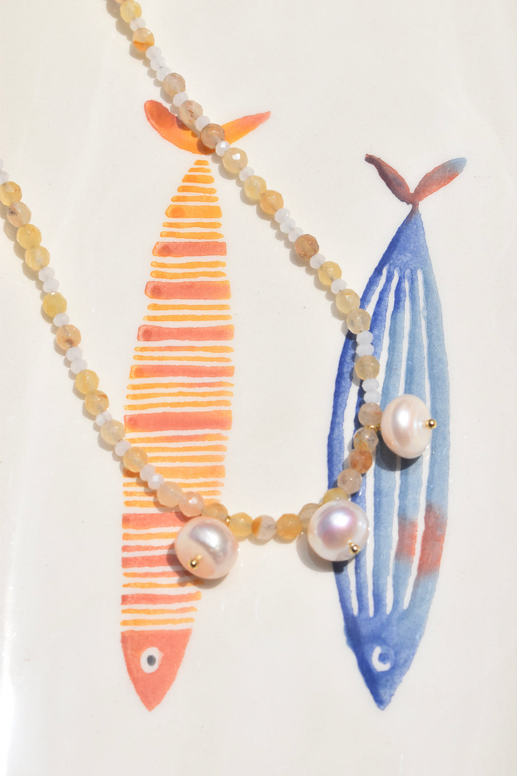 Salty Citrus Necklace