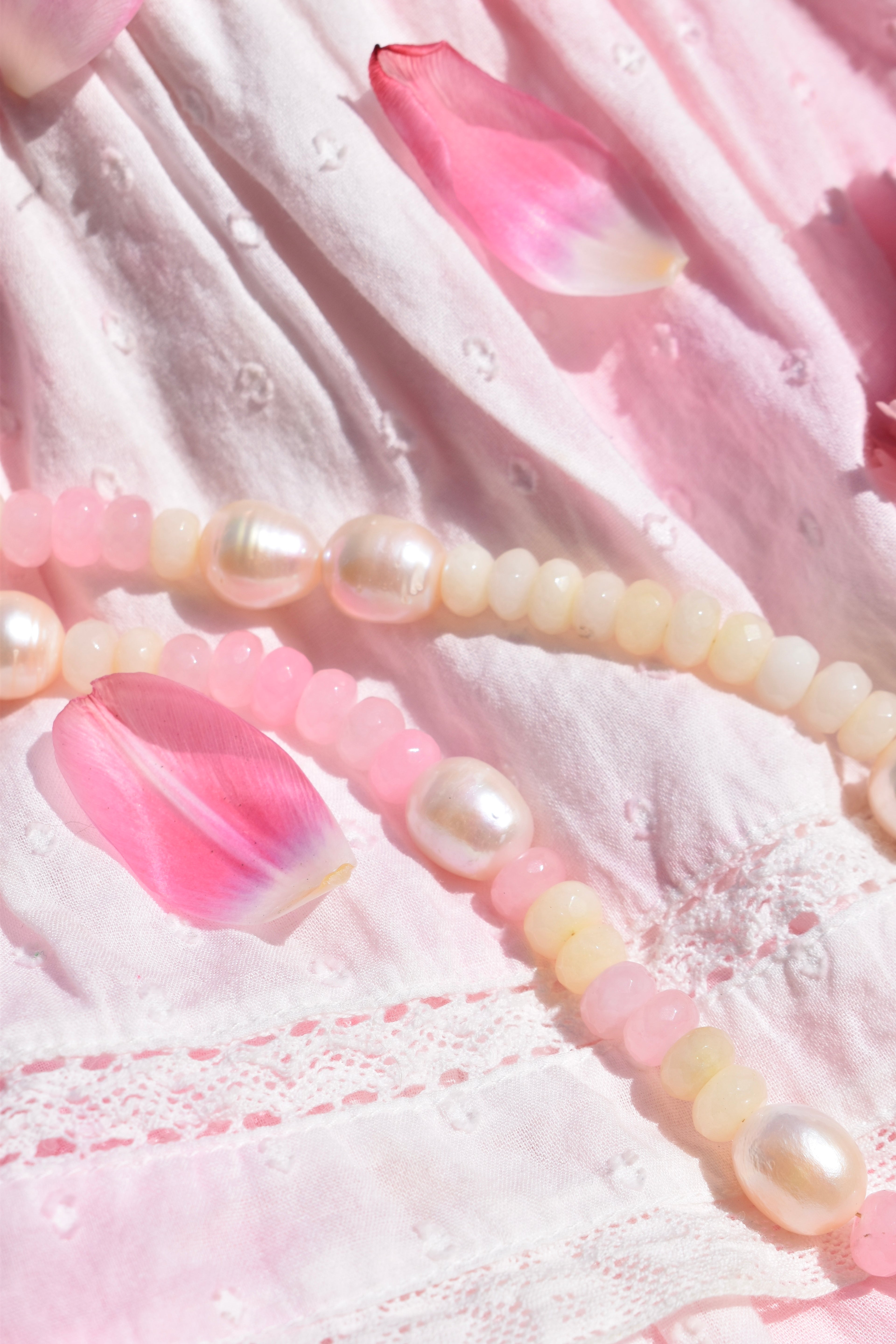 Spring Blossom Beaded Necklace