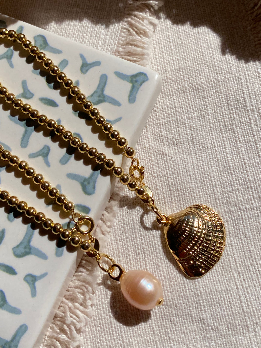 Ocean stroll bracelet set of 2