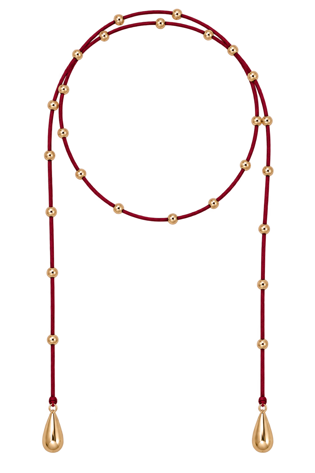 Kickoff Cord Necklace