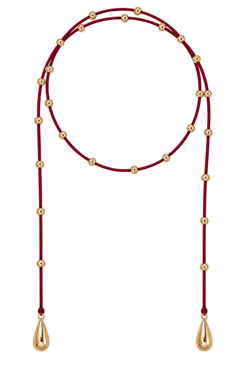 Kickoff Cord Necklace