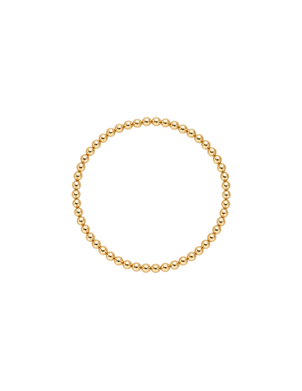 Classic Gold Beaded Bracelet