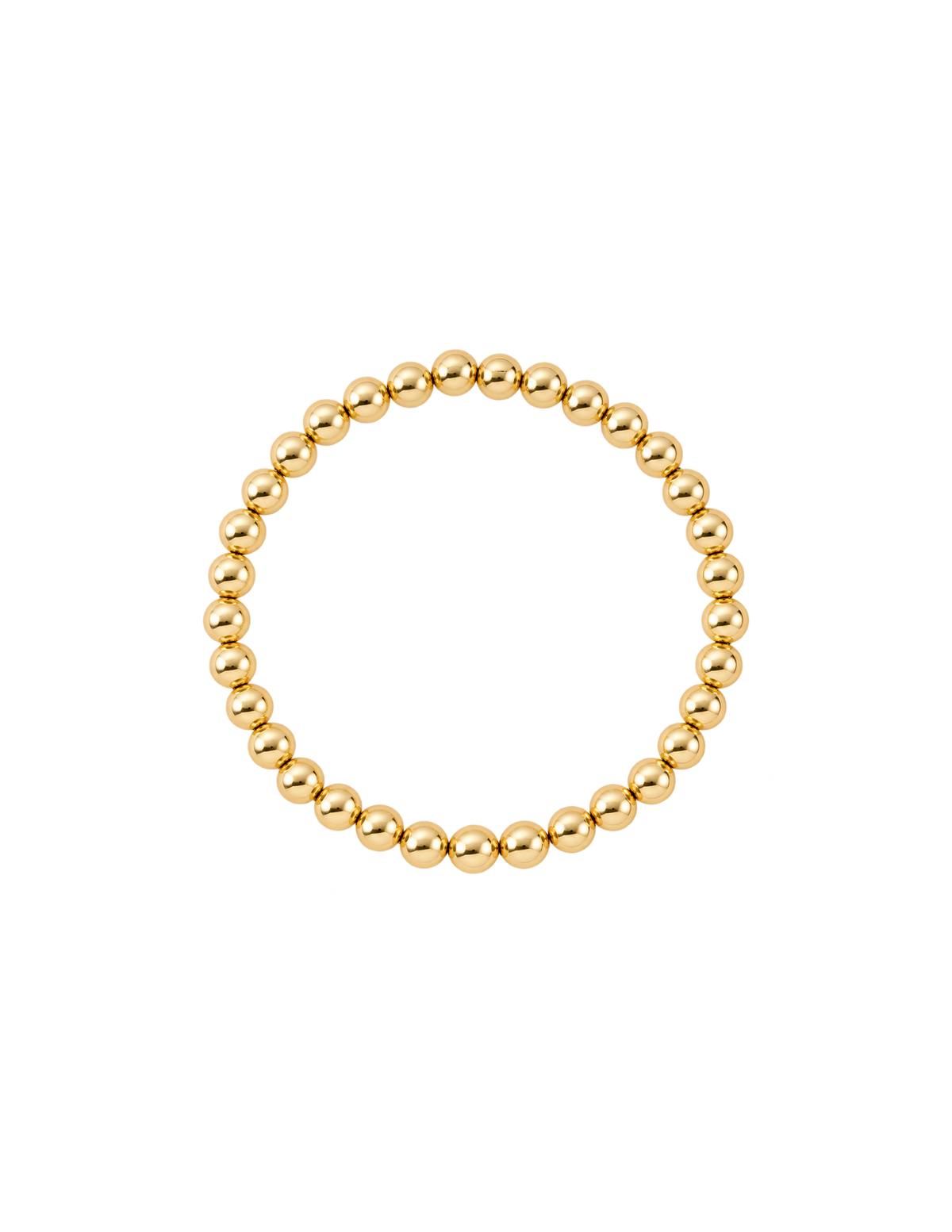 Classic Gold Beaded Bracelet