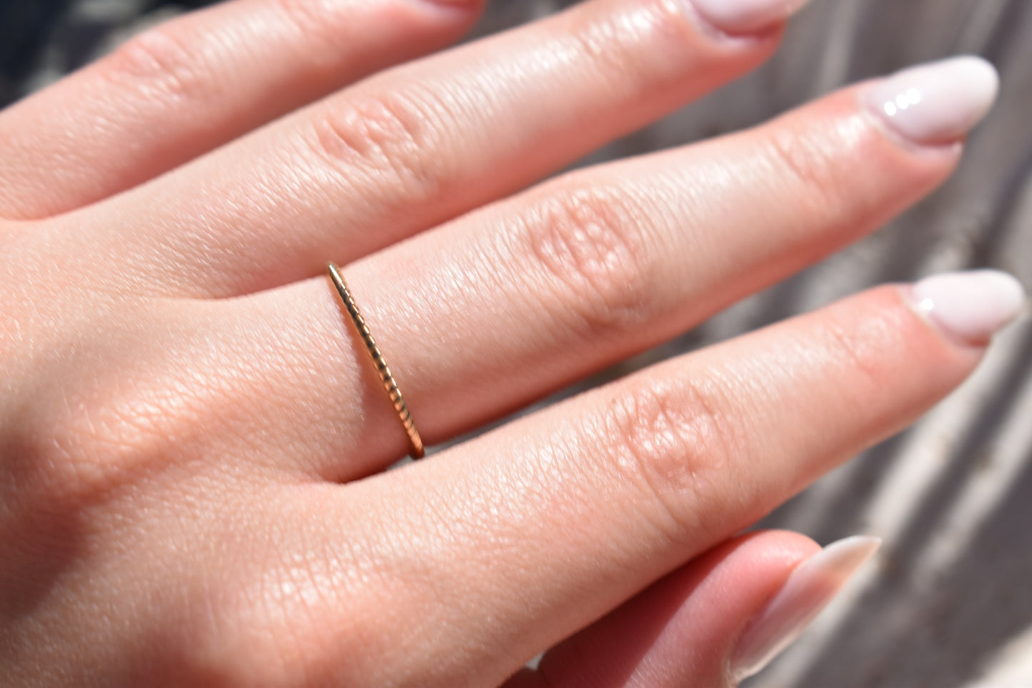 Gold Twist Ring