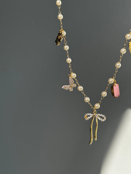 Cassandra Charm Necklace