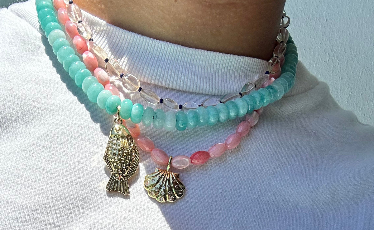 Golden Fish necklace