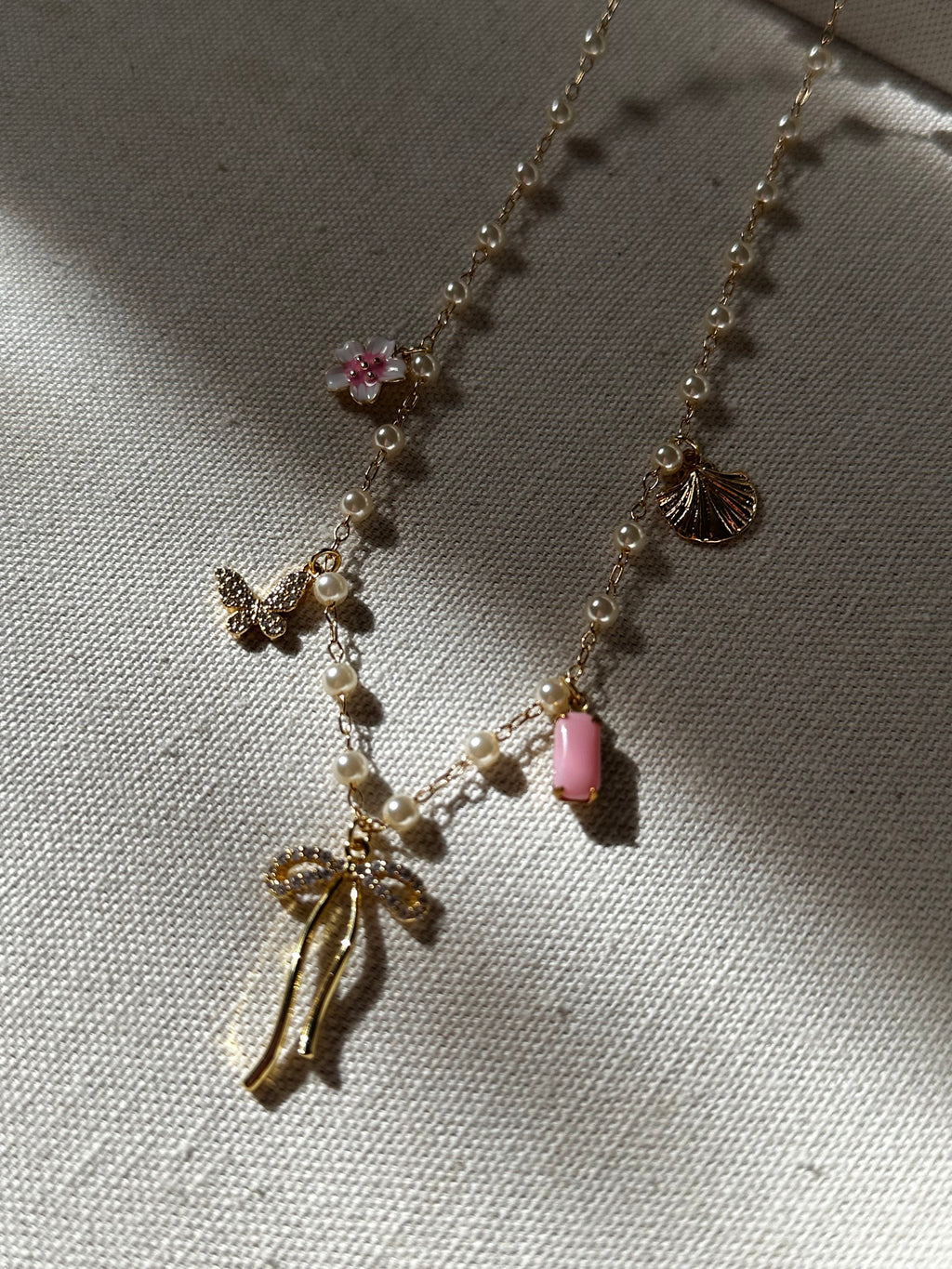 Cassandra Charm Necklace