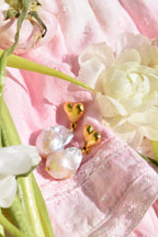 Sweetheart Vintage Statement Earrings