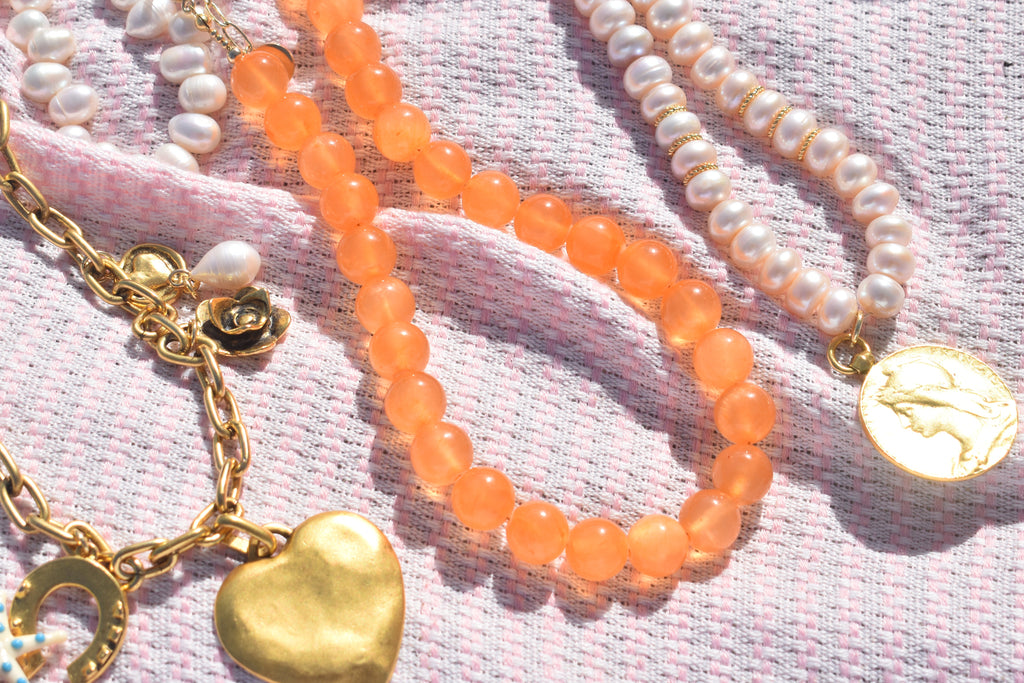 Apricot Glow Necklace