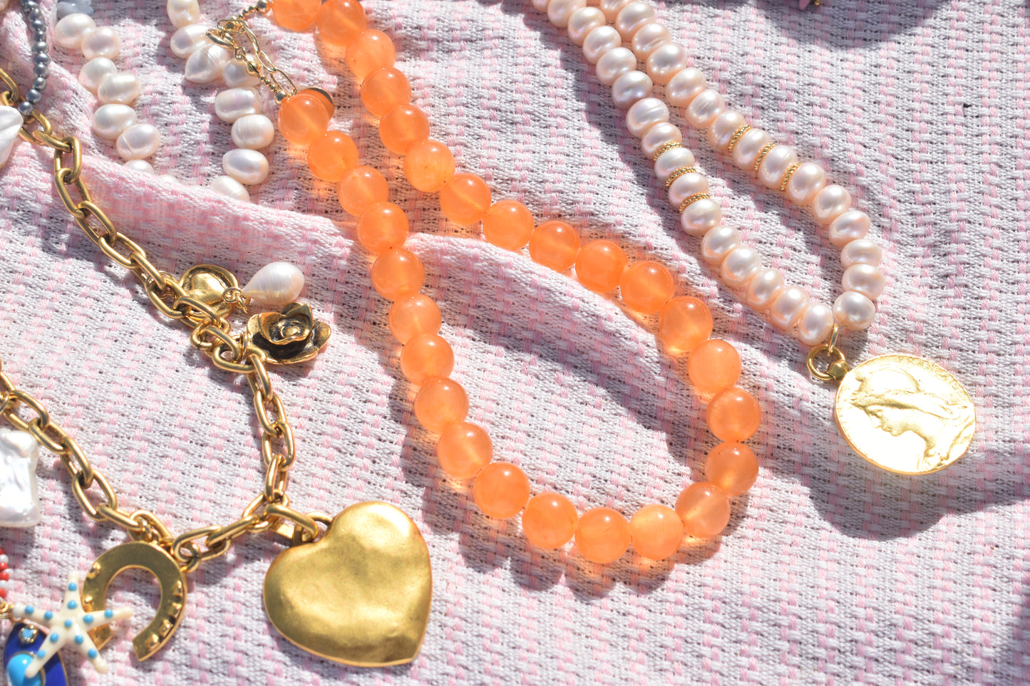 Apricot Glow Necklace