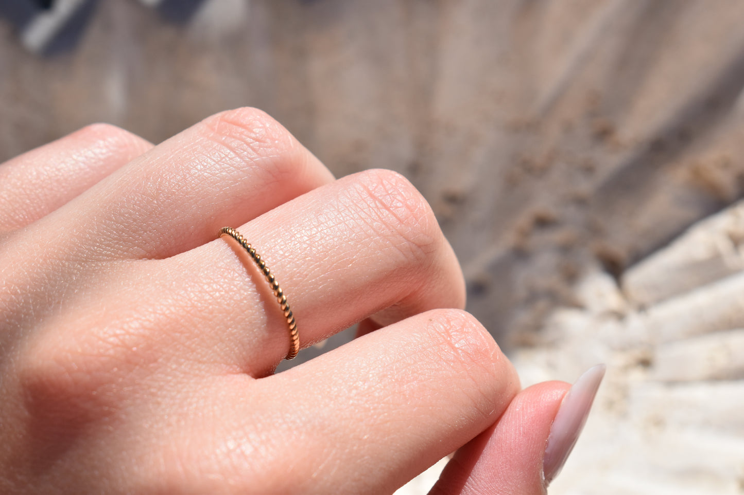 Gold Twist Ring