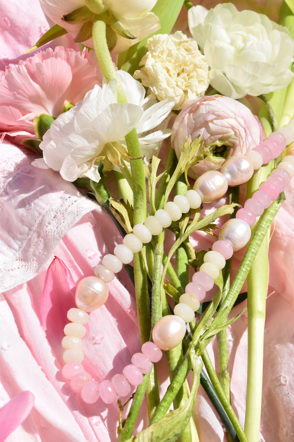 Spring Blossom Beaded Necklace