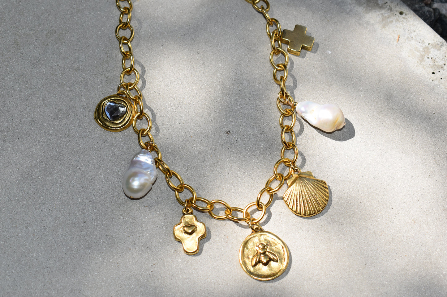 PRE-ORDER Summer Bee Charm Necklace