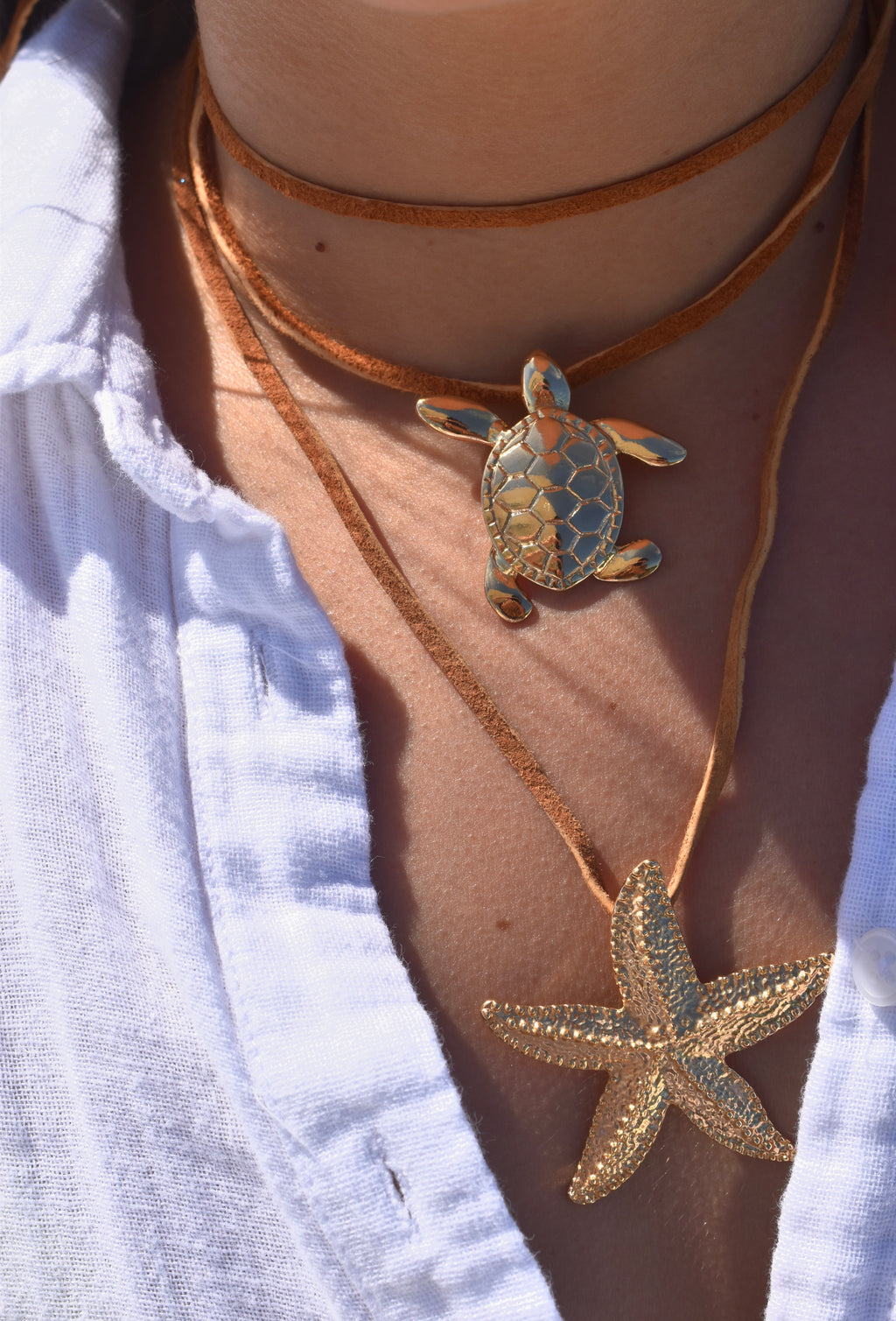 Slow & Golden Chord Necklace