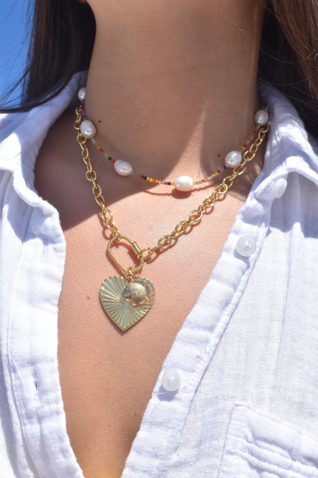 Mosaico Di Perlas Necklace