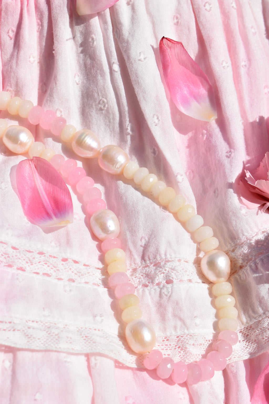 Spring Blossom Beaded Necklace