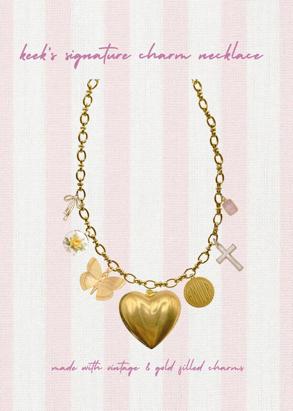 Keeks Signature Charm Necklace