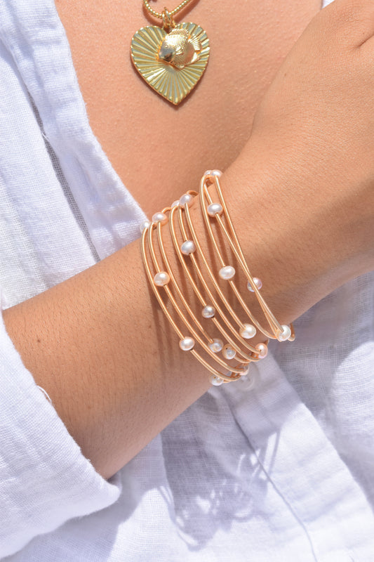Cinta di Perle Wrap Bracelet
