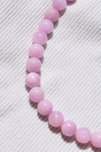 Mulberry Blush Beaded Necklace
