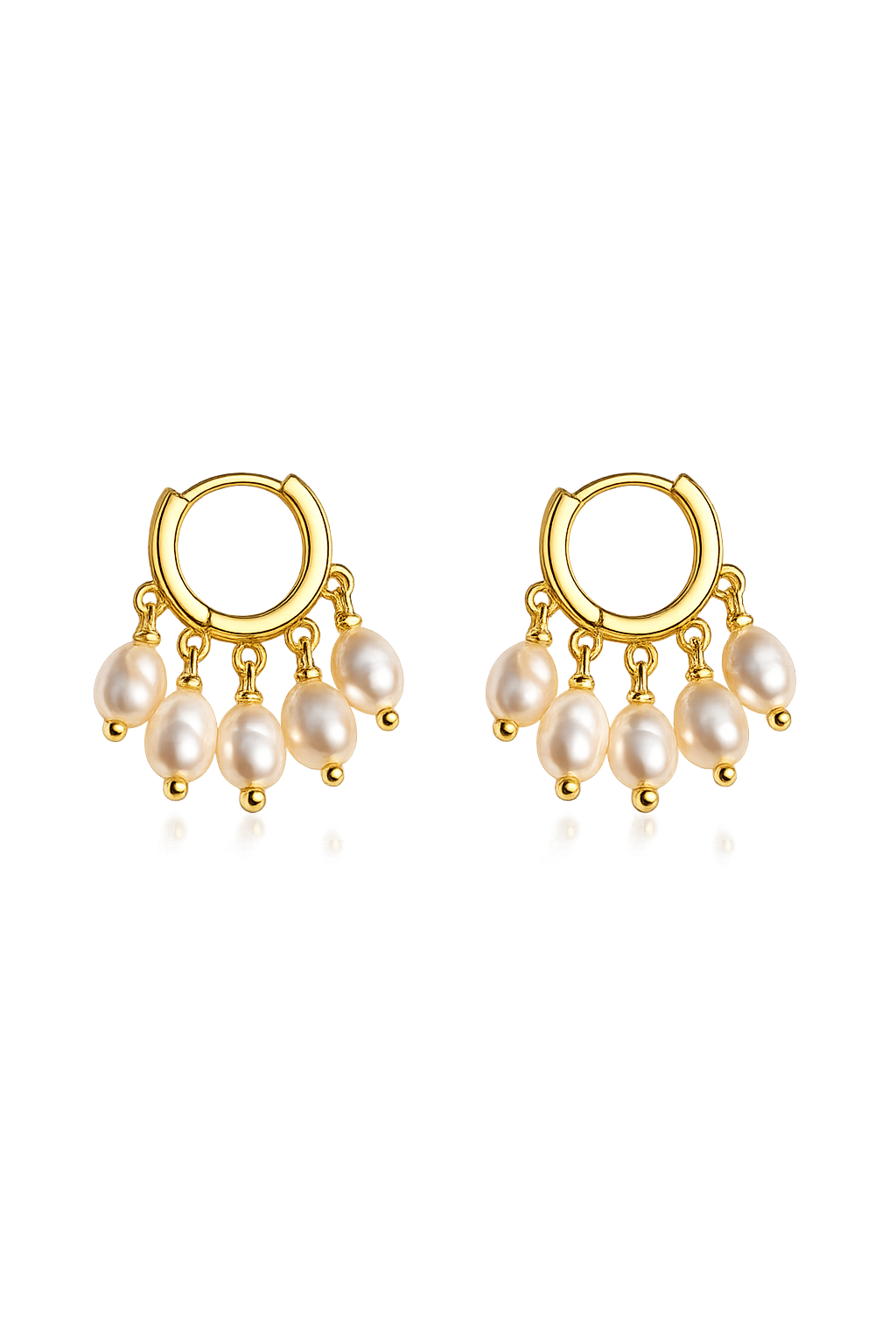 Ava’s Signature Dangly Pearl Hoops