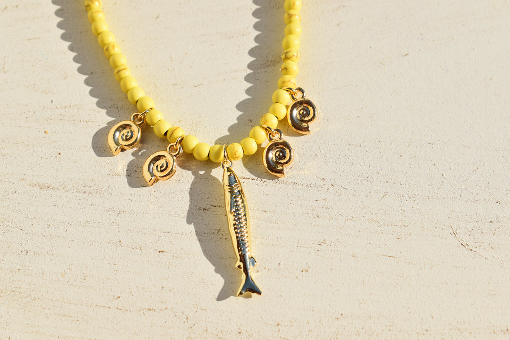 Golden Hour Charm Necklace
