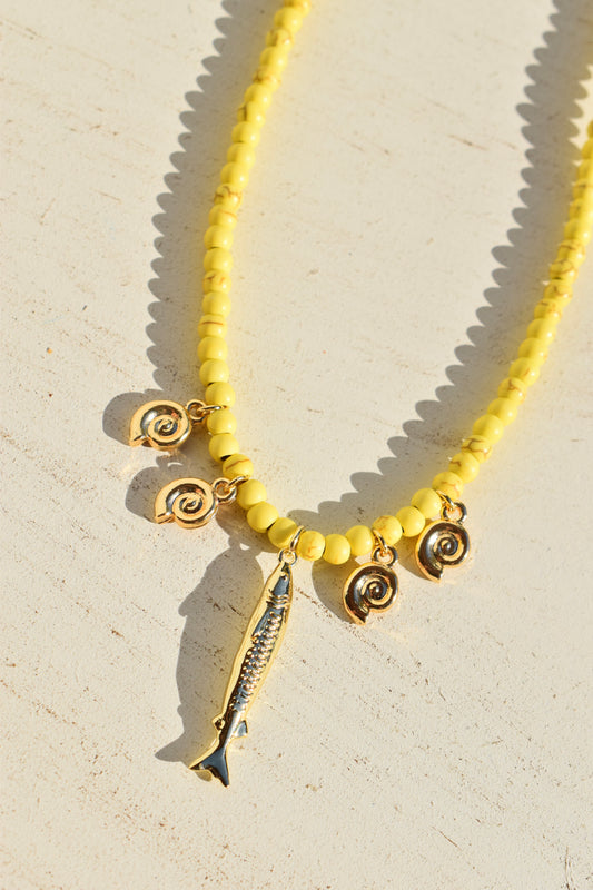 Golden Hour Charm Necklace