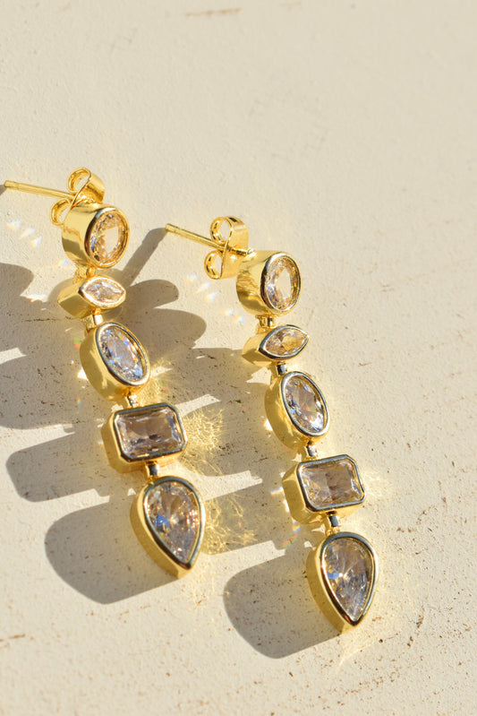 Marquise Mix Dangle Earrings