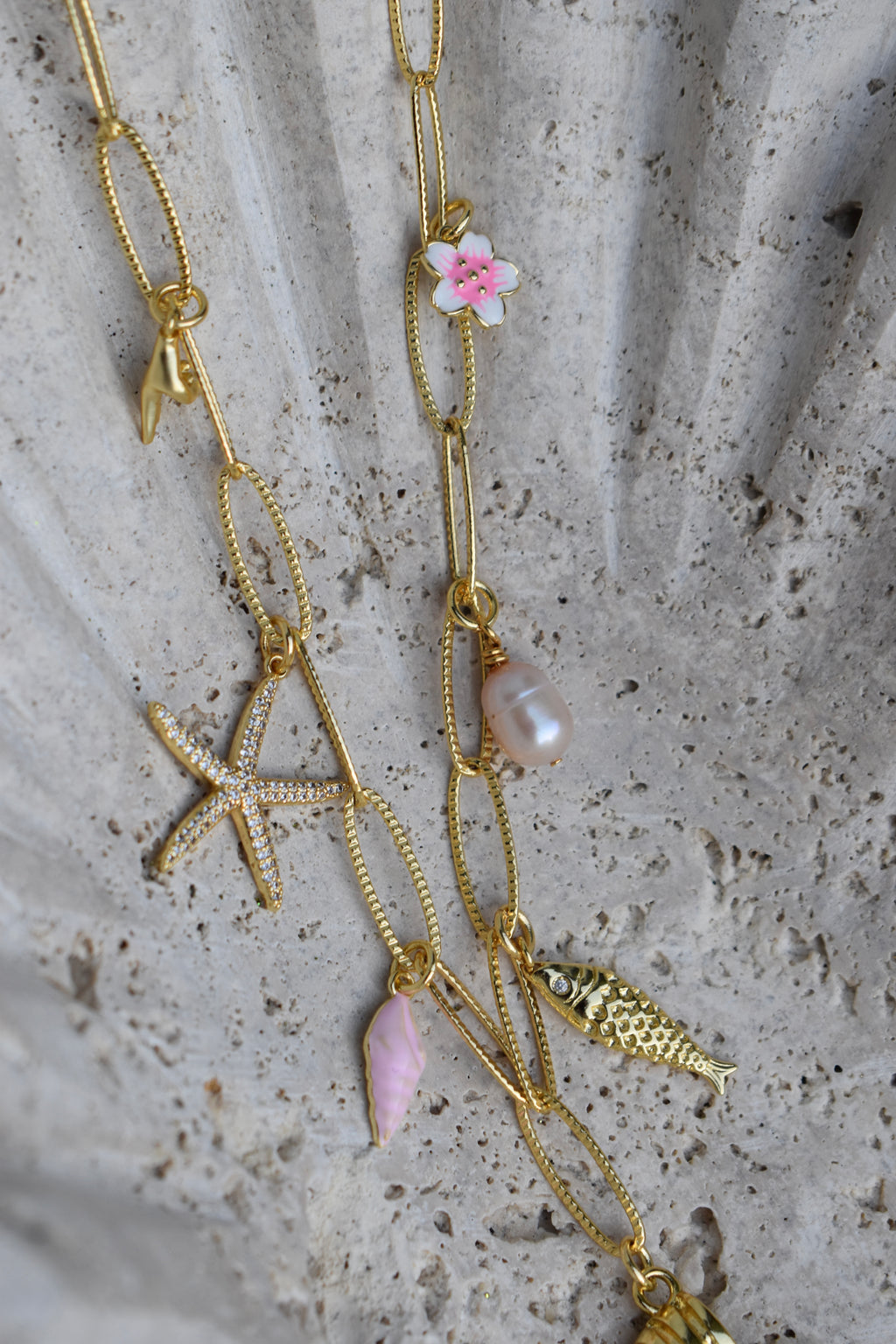 Summer Is Forever Charm Necklace