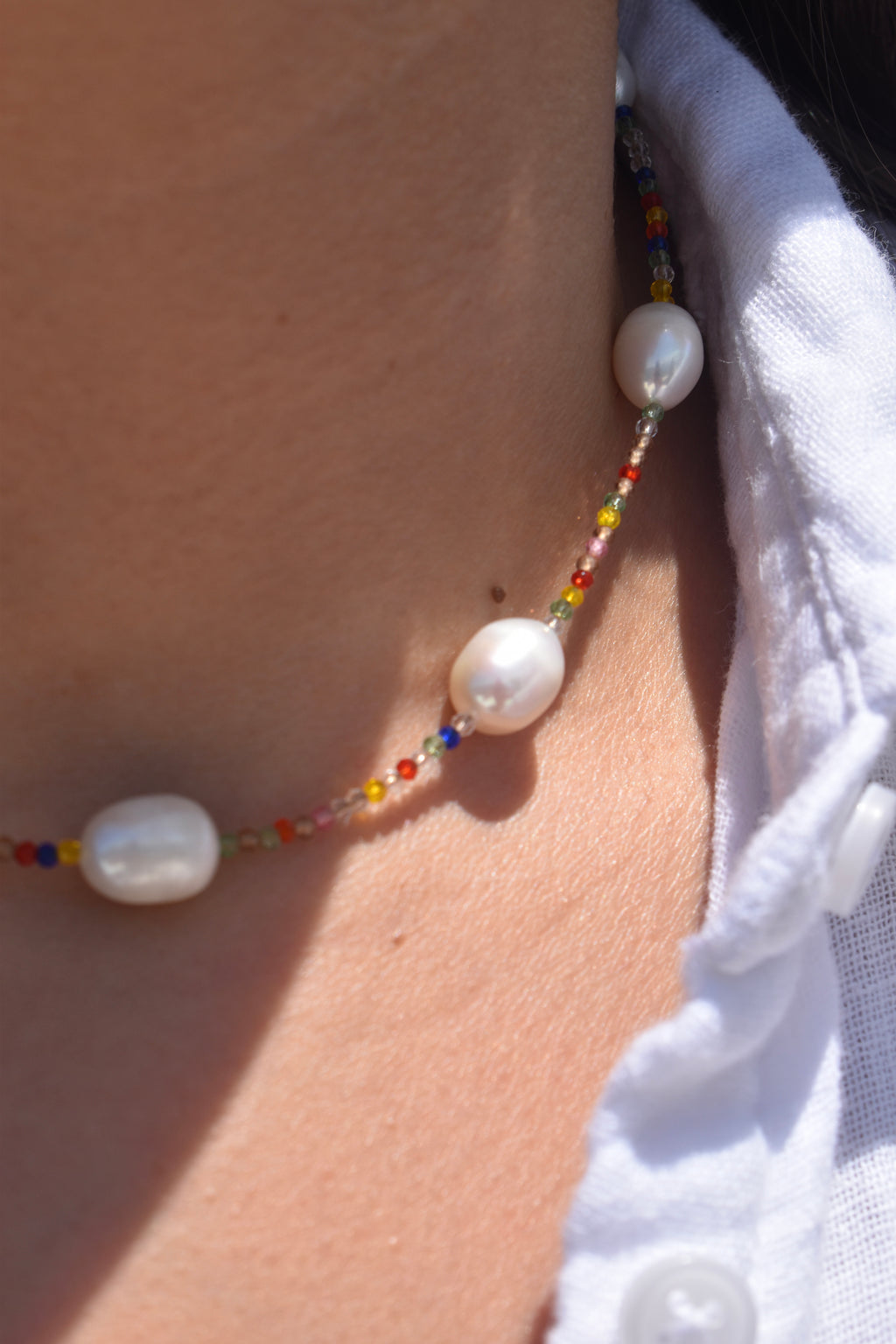 Mosaico Di Perlas Necklace