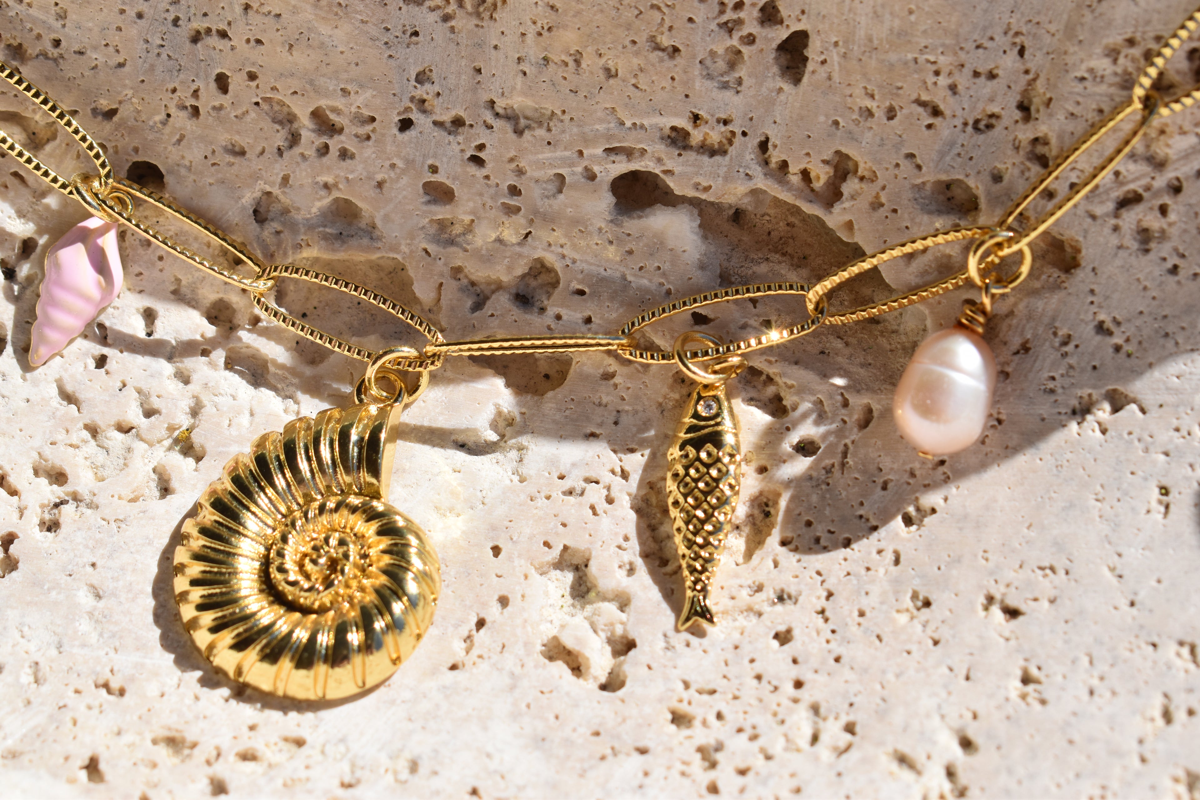Summer Is Forever Charm Necklace