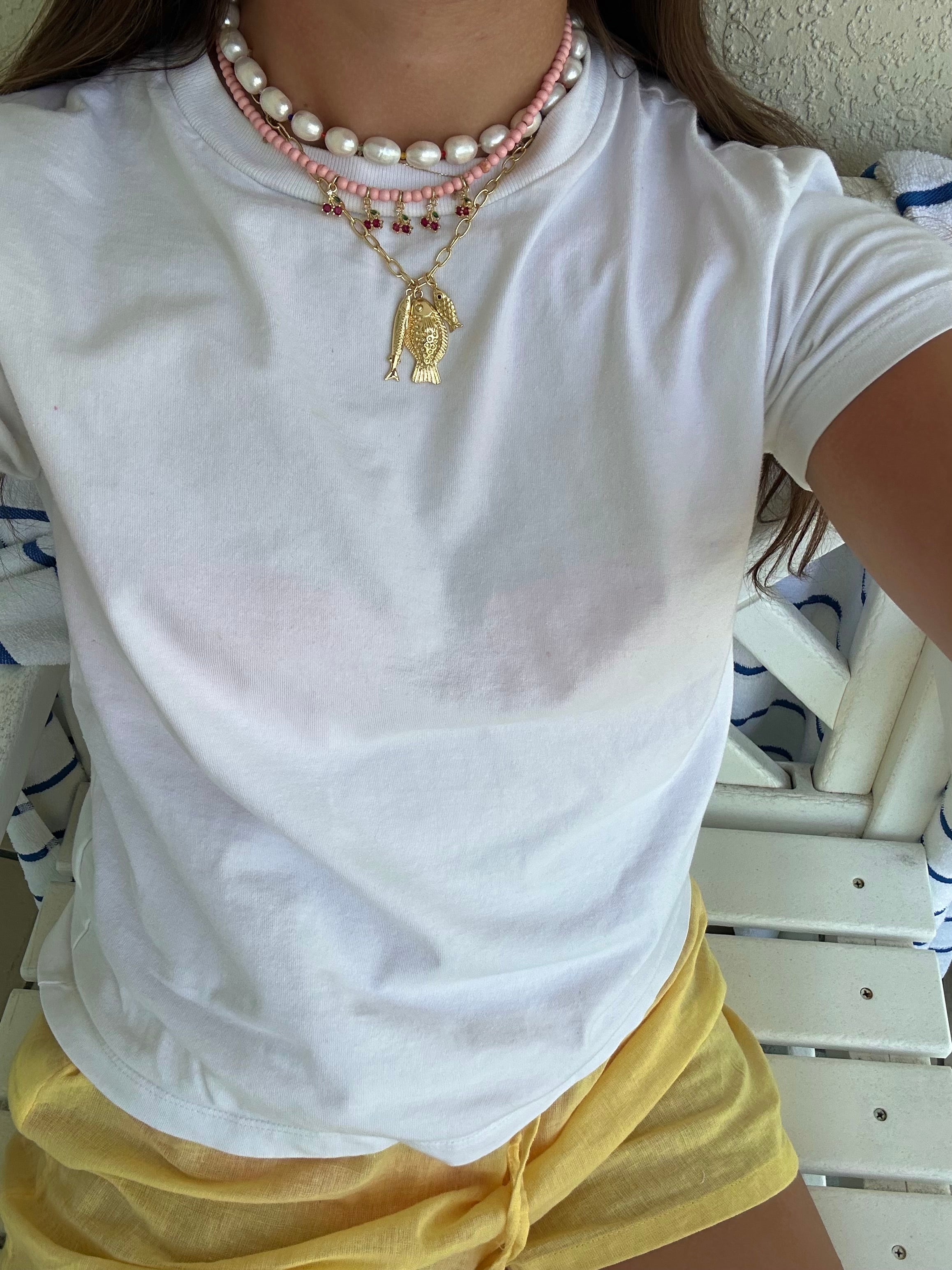 Catch of the Day Charm Necklace