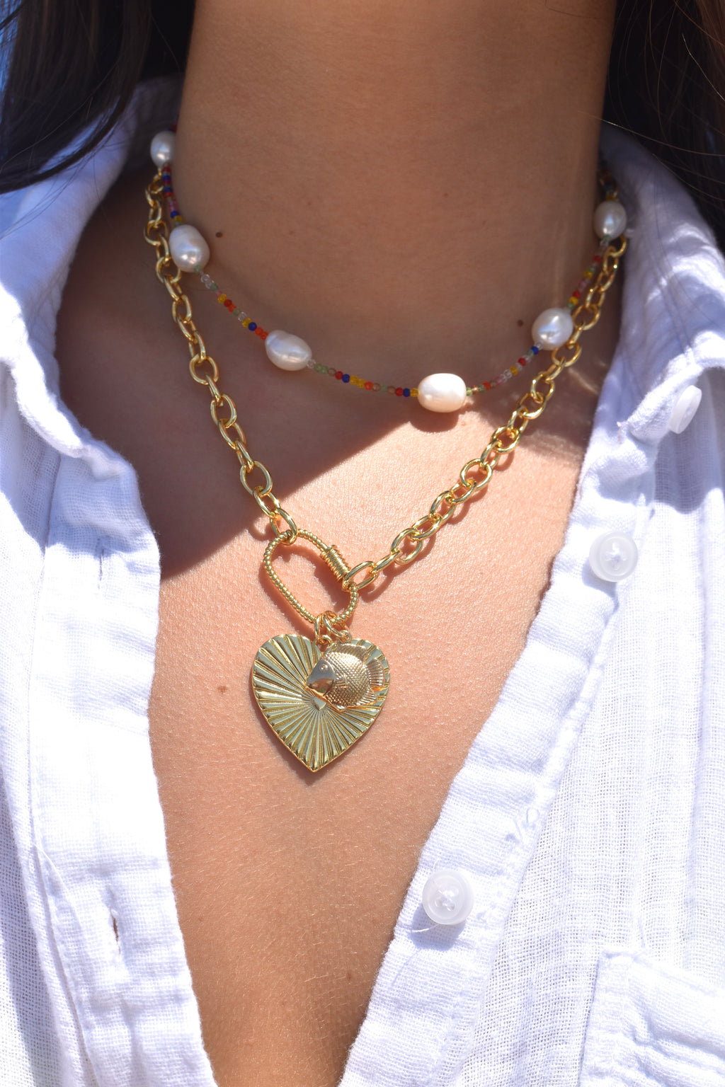 Amore Acquatico Charm Necklace