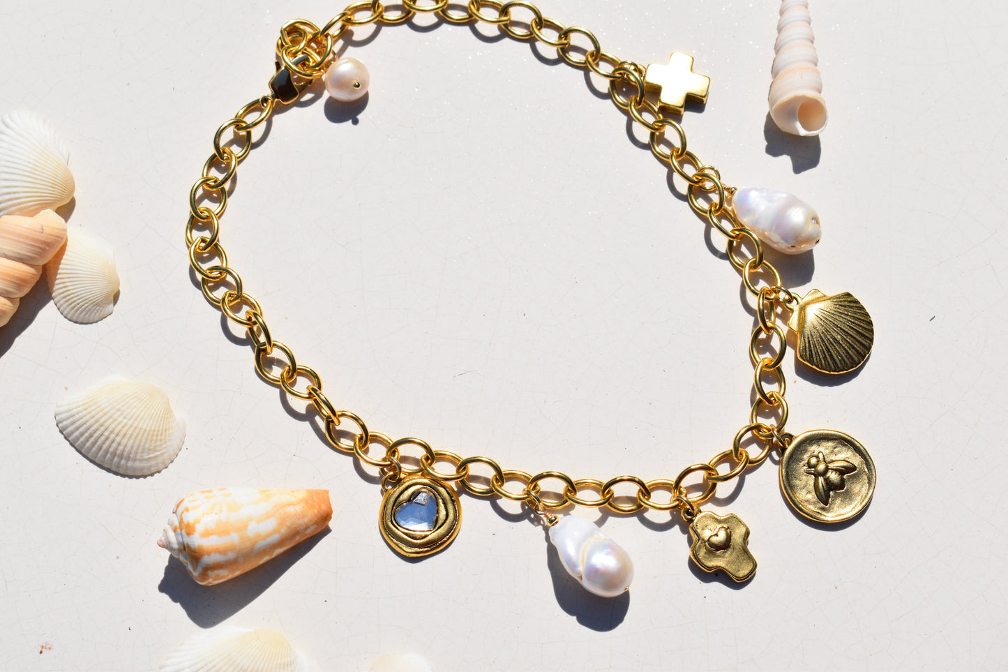 PRE-ORDER Summer Bee Charm Necklace