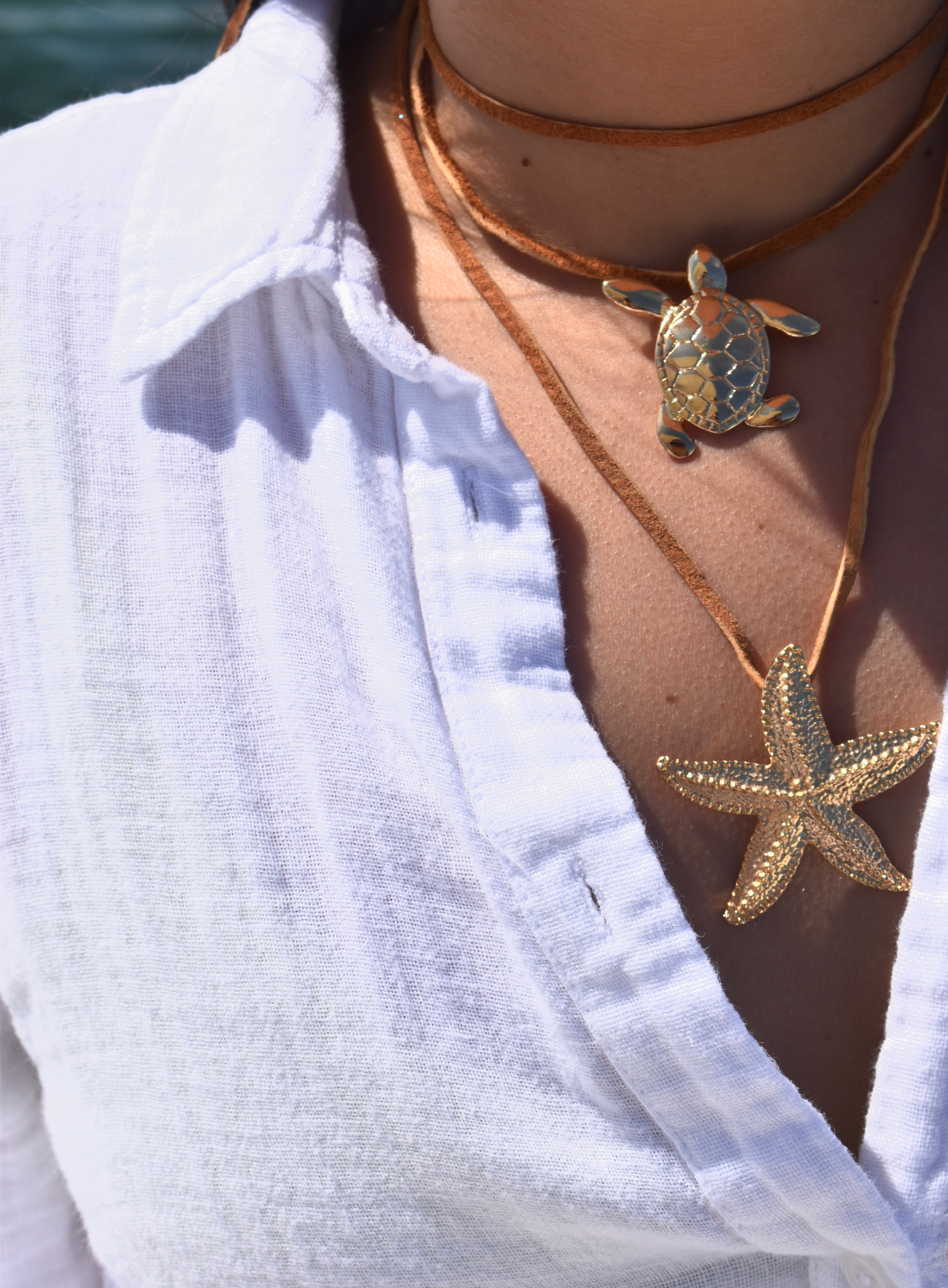 Slow & Golden Chord Necklace