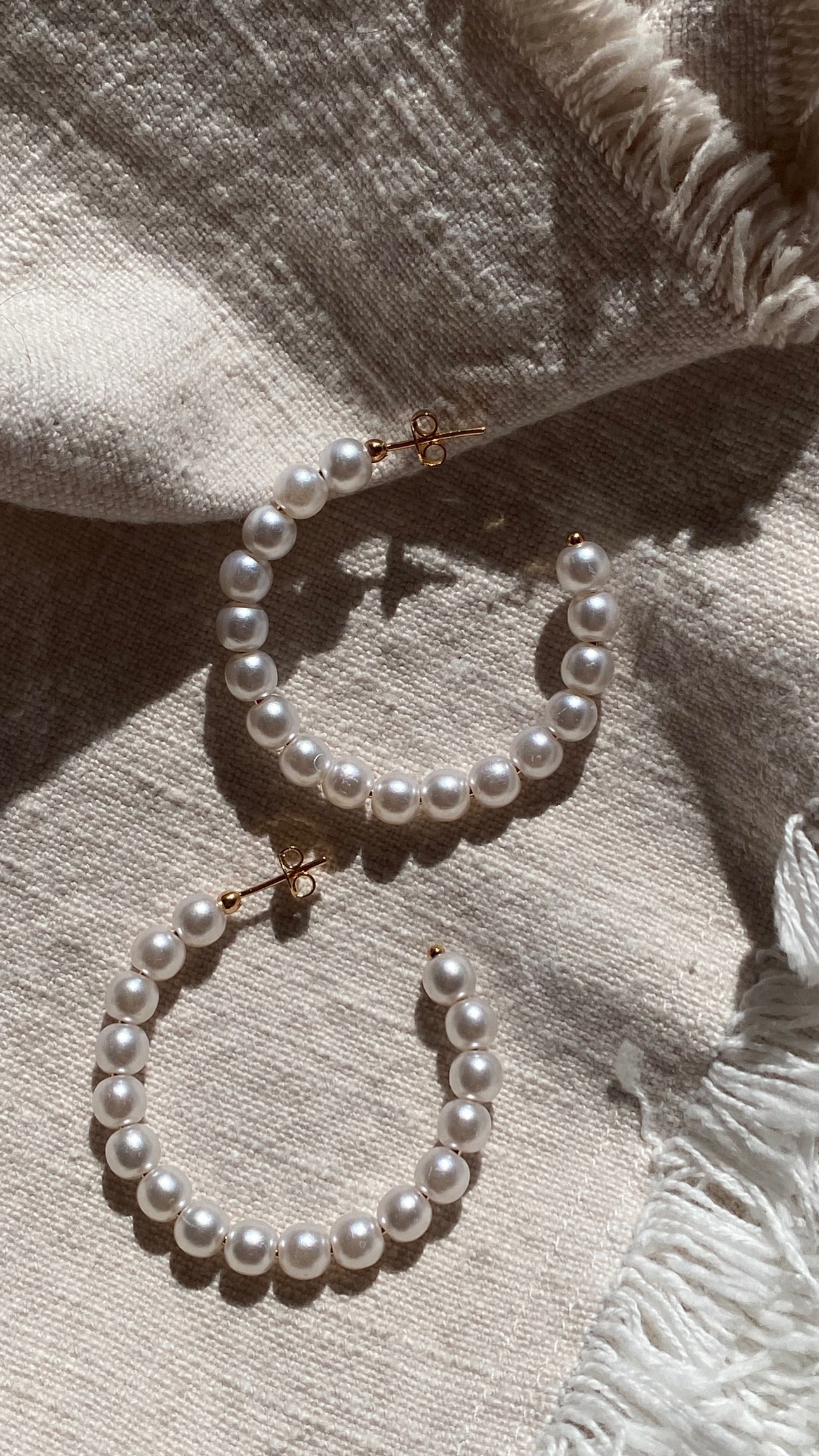 Pearly hoops